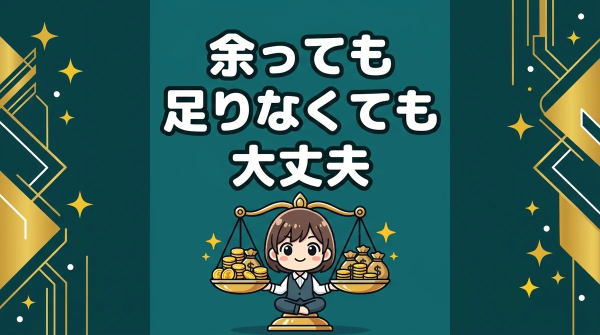 余っても 足りなくても 大丈夫