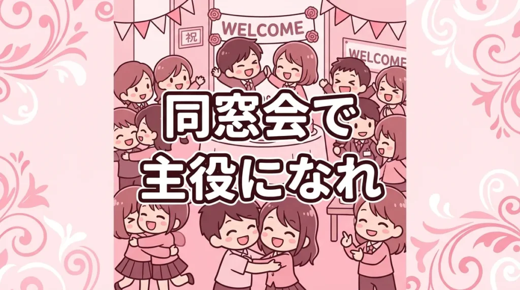 同窓会で 主役になれ