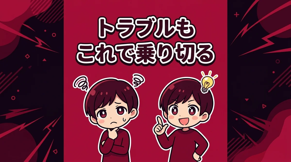 トラブルも これで乗り切る